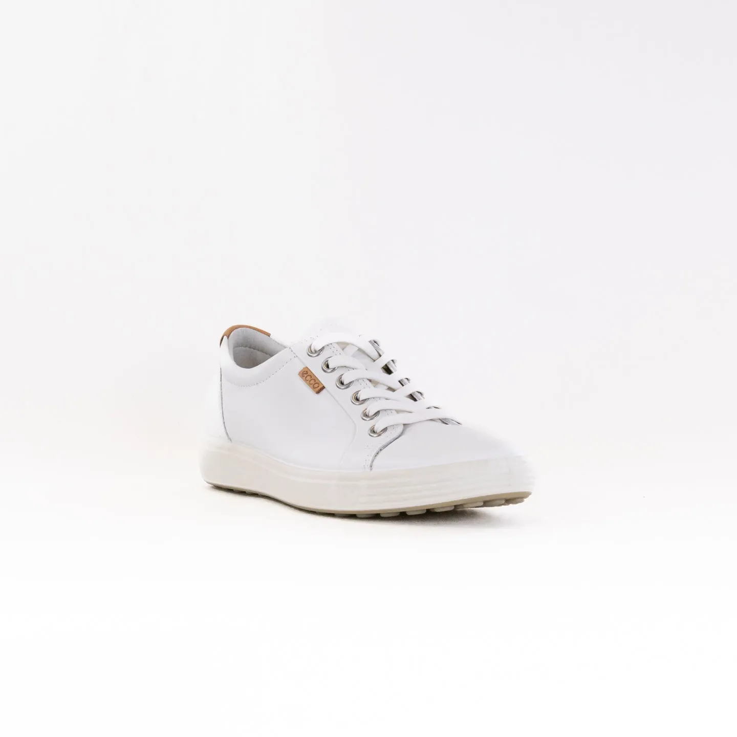 Ecco Soft 7 Sneaker (Women's) - White dry terrain