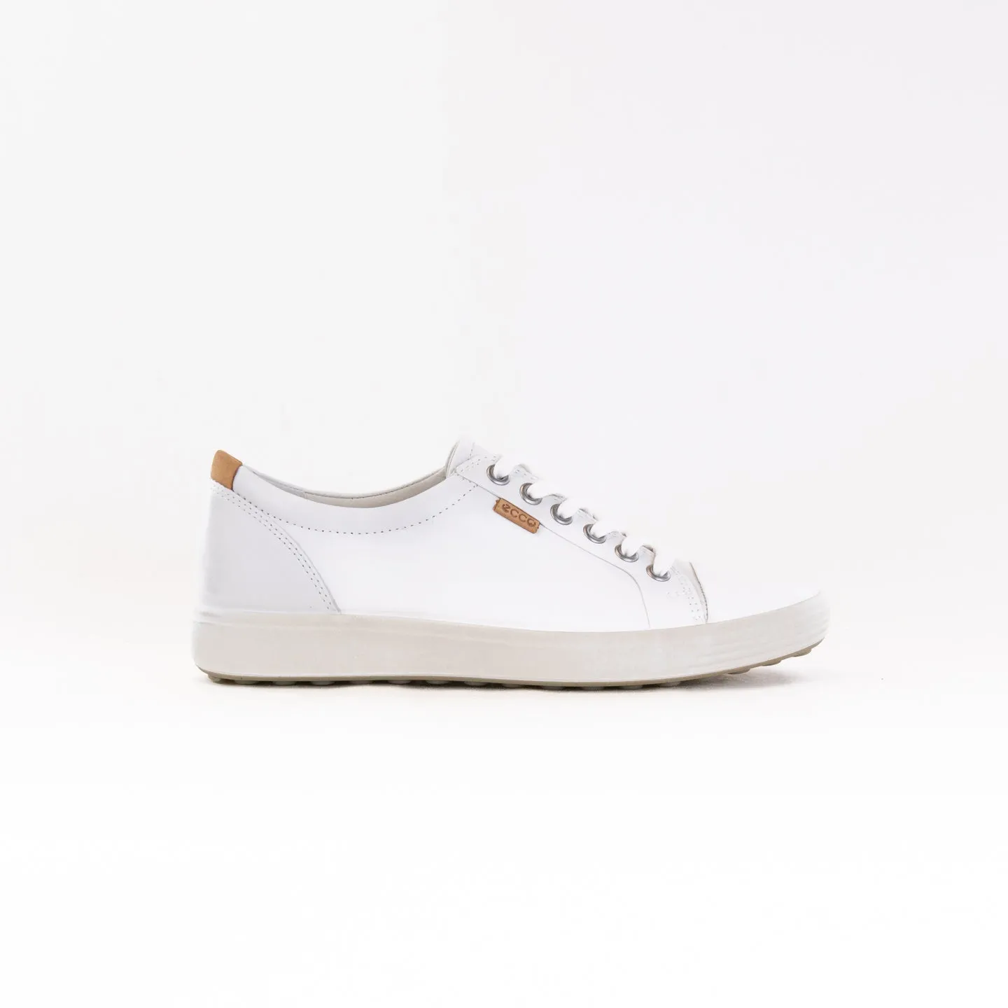 Ecco Soft 7 Sneaker (Women's) - White dry terrain