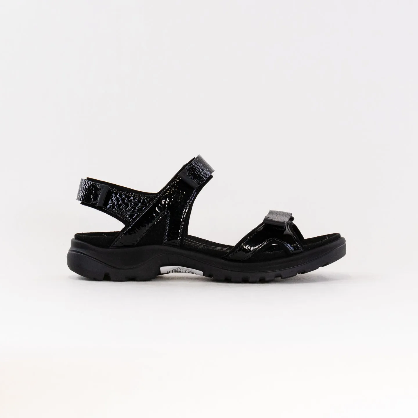 ECCO Yucatan 2.0 (Women's) - Black Patent Foot Relax