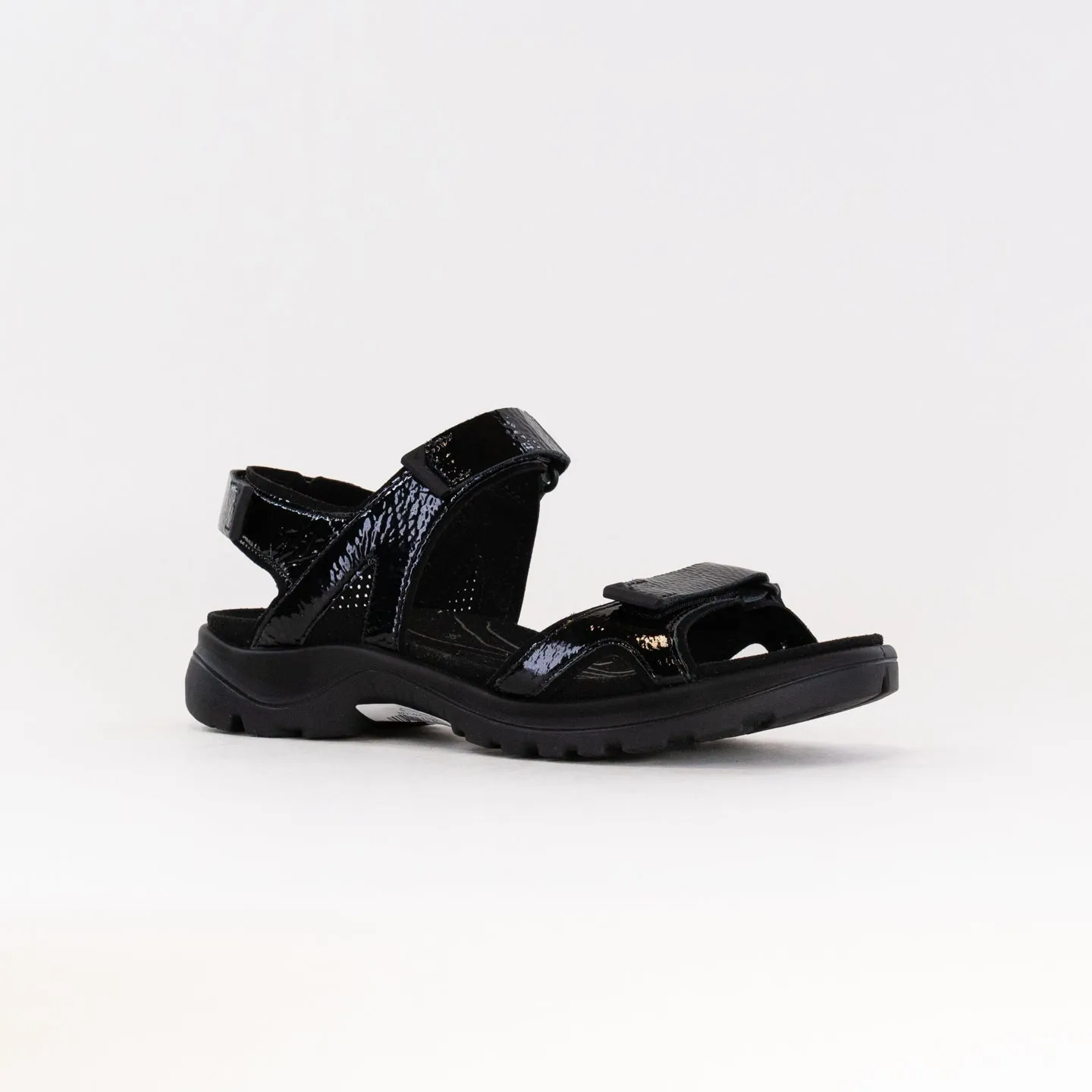 ECCO Yucatan 2.0 (Women's) - Black Patent Sunday Walk