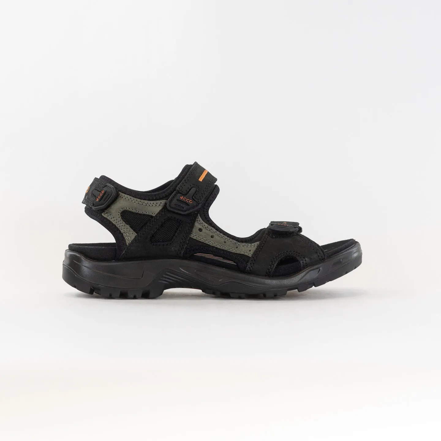 ECCO Yucatan (Men's) - Black/Mole/Black Street Calm
