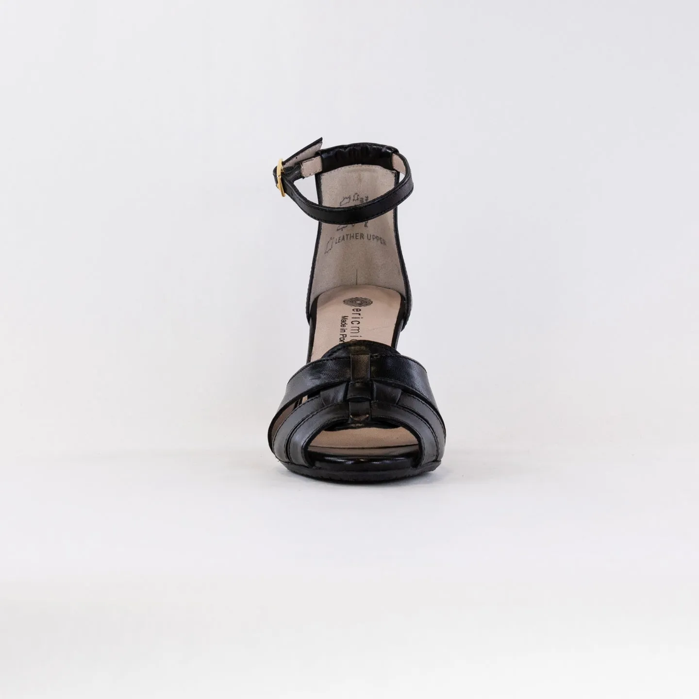 Eric Michael Cordero (Women's) - Black Leather Sunshine Glow