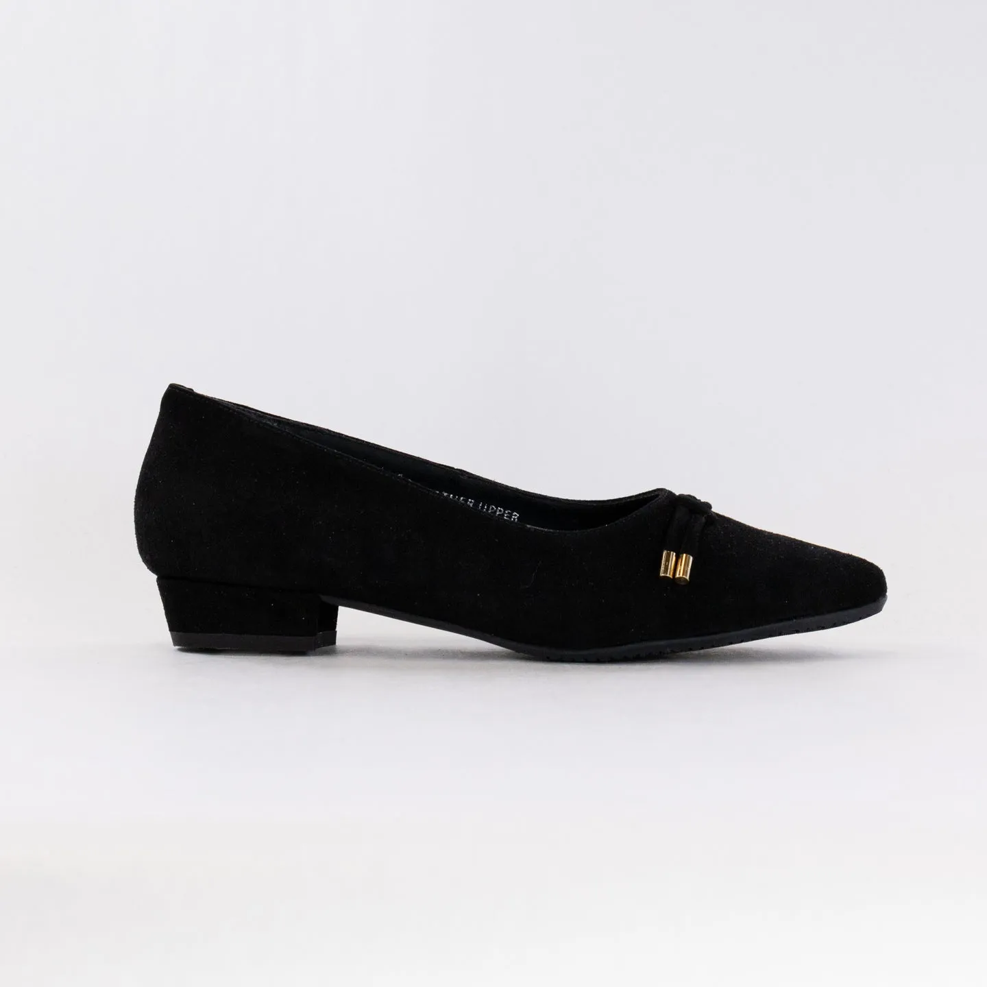 Eric Michael Kim Loafer (Women's) - Black Suede blister-free