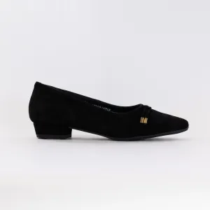 Eric Michael Kim Loafer (Women's) - Black Suede blister-free