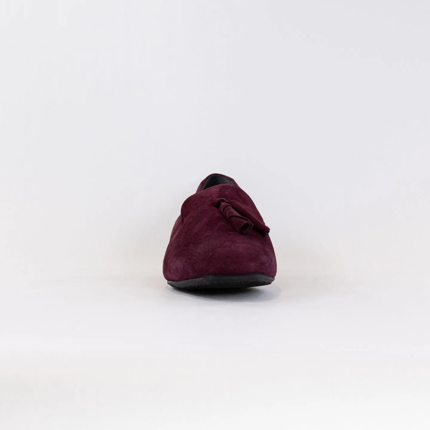 Eric Michael Rana Loafer (Women's) - Wine Suede swollen feet