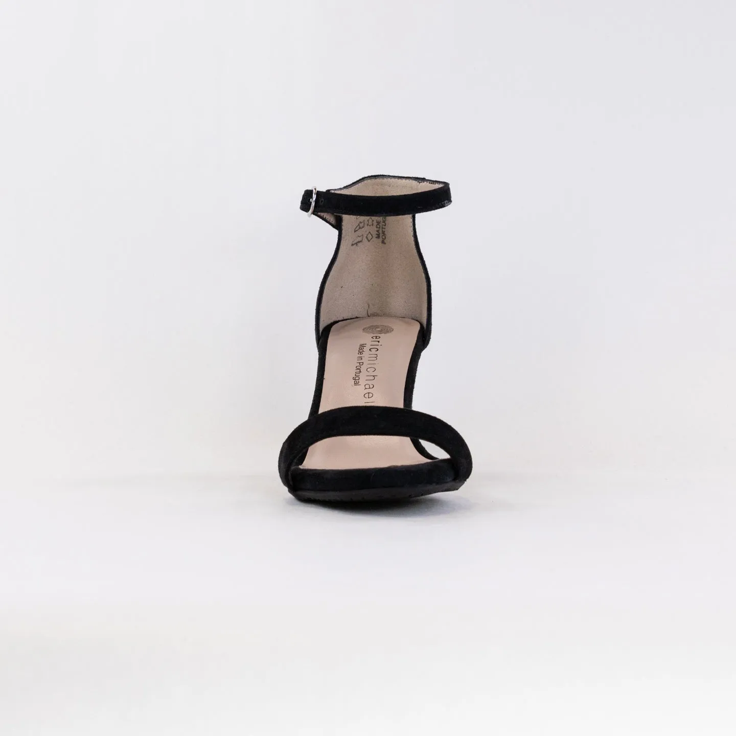 Eric Michael Rialto (Women's) - Black Suede Bare Steps