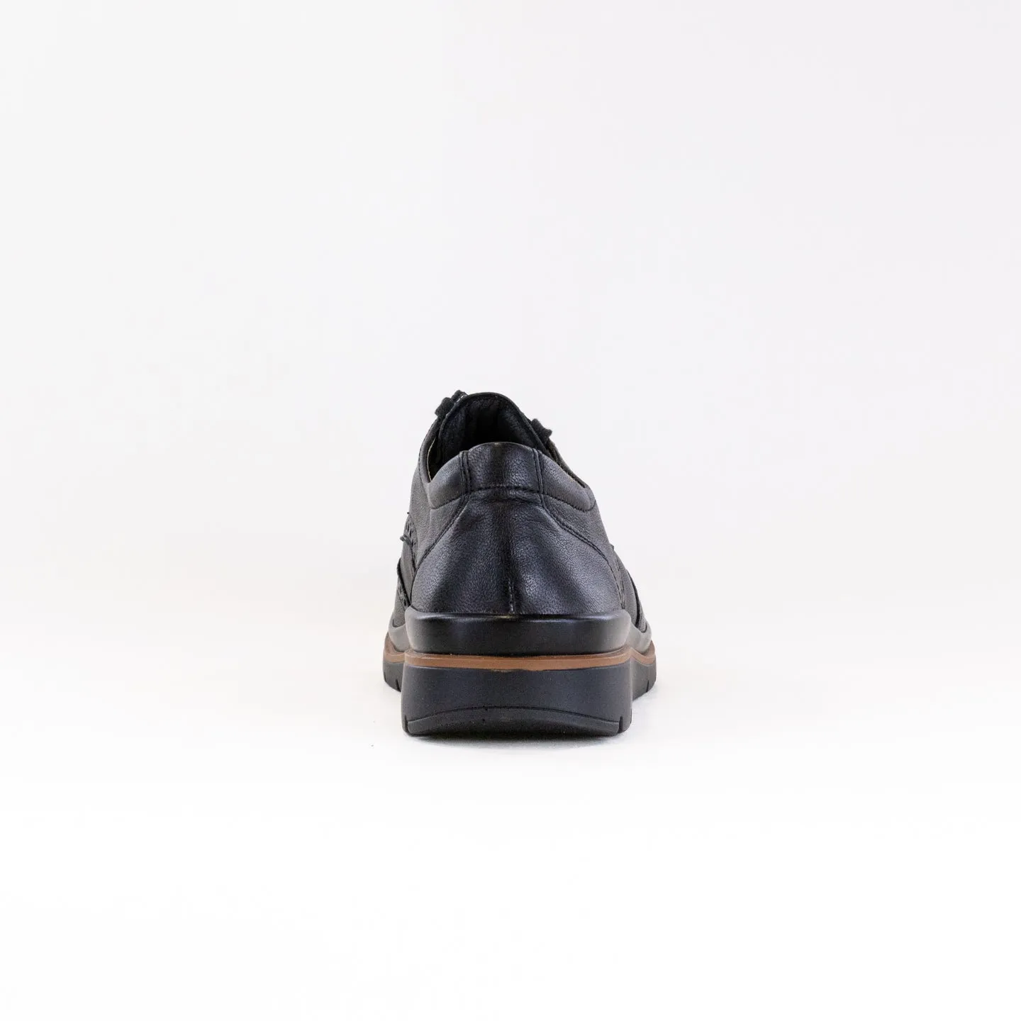 Fidelio Brogue 505102 (Women's) - Black Leather path fit
