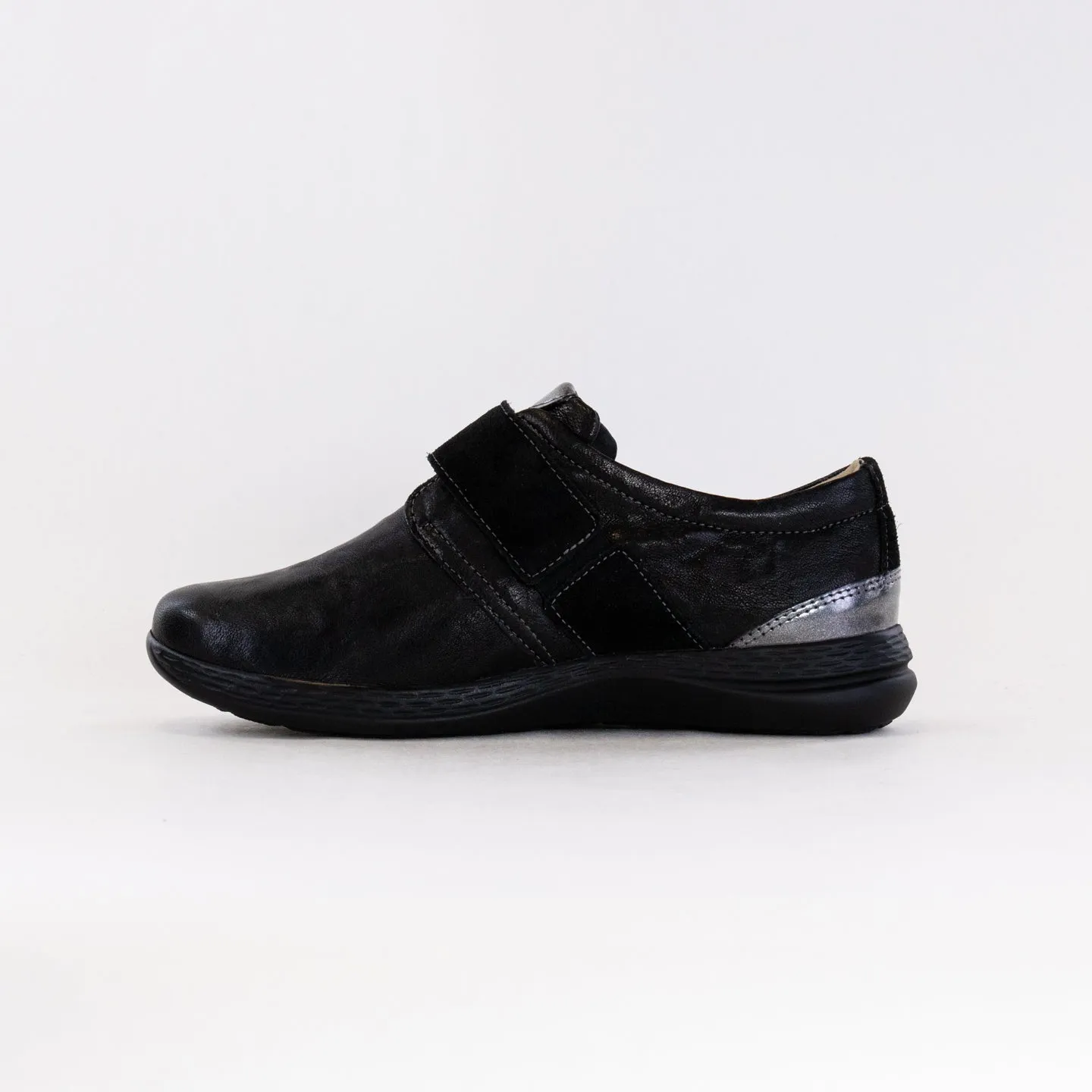 Fidelio Hi Energy Masha (Women's) - Black Leather Multi deep sole