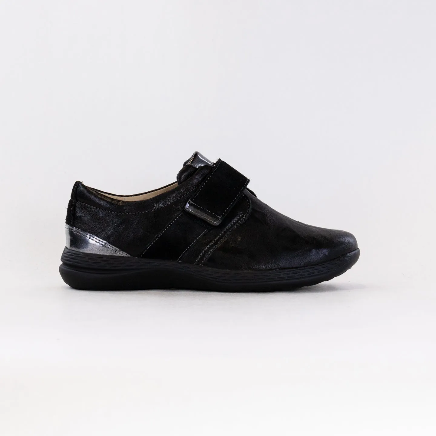 Fidelio Hi Energy Masha (Women's) - Black Leather Multi outdoor day