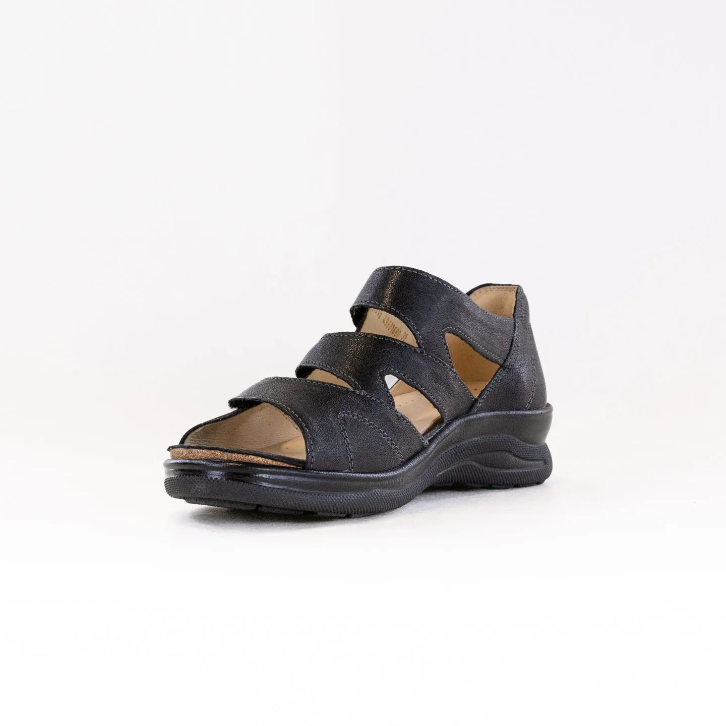 Fidelio Hilani (Women's) - Black Leather Cool Air