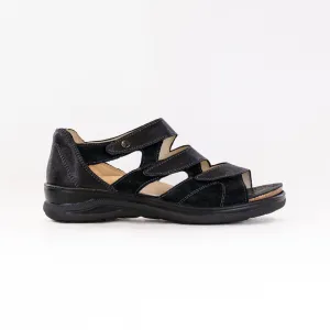 Fidelio Hilani (Women's) - Black Leather Touch Ground