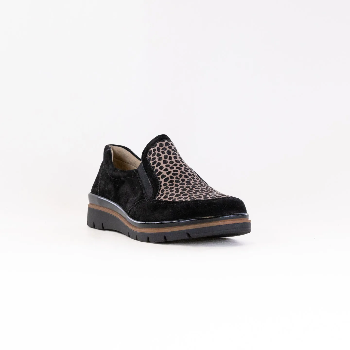 Fidelio Namir Multistretch Gallery (Women's) - Black/Leopard dry terrain