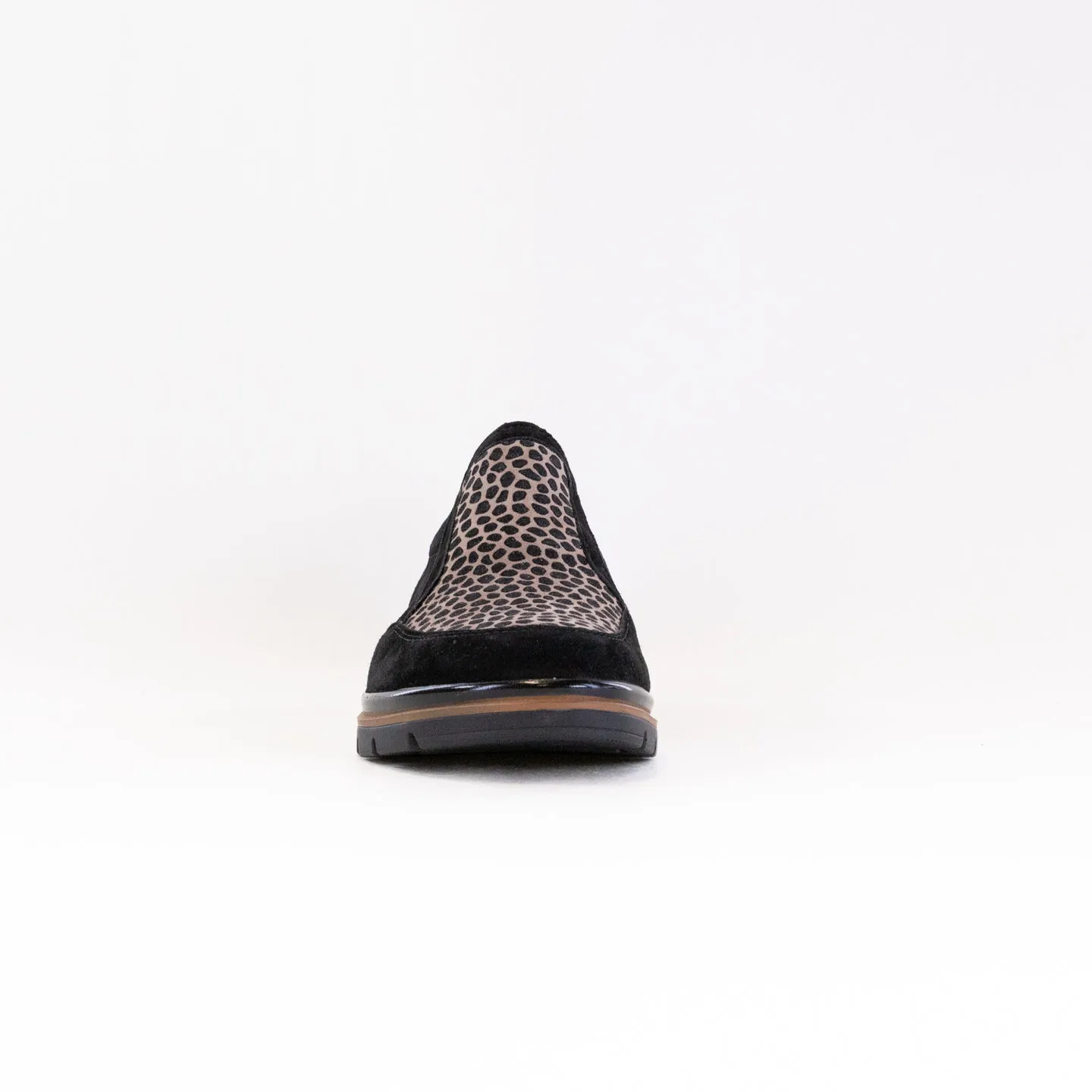 Fidelio Namir Multistretch Gallery (Women's) - Black/Leopard padded collar
