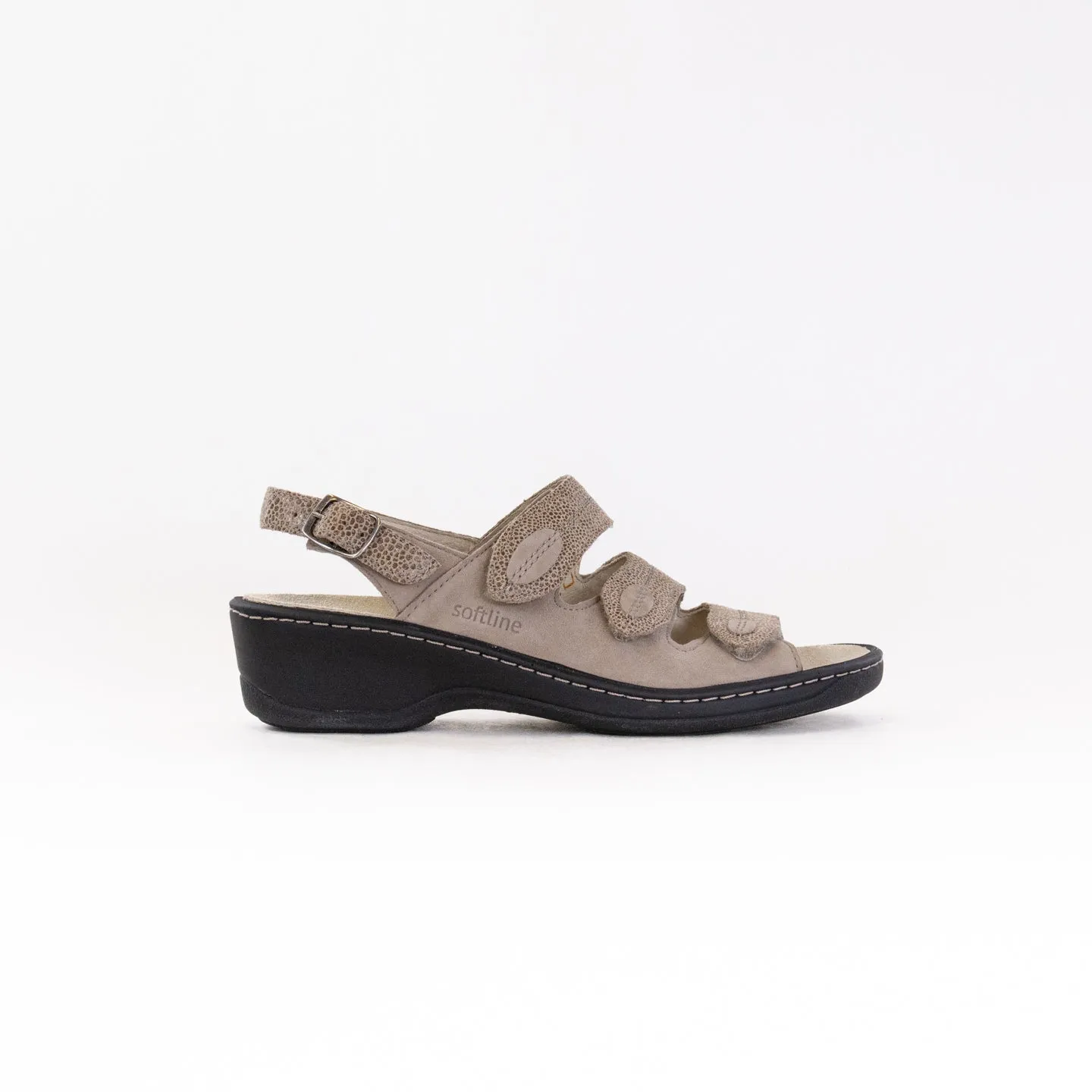 Fidelio Softline Sandal (Women's) - Taupe Print Urban Cool