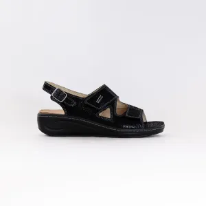 Fidelio Vienna Sandal (Women's) - Black Float Everyday Trip