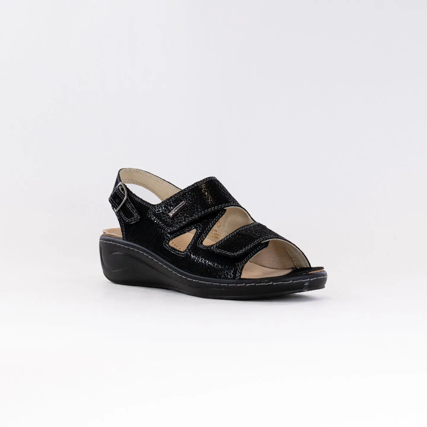 Fidelio Vienna Sandal (Women's) - Black Float Simple Style