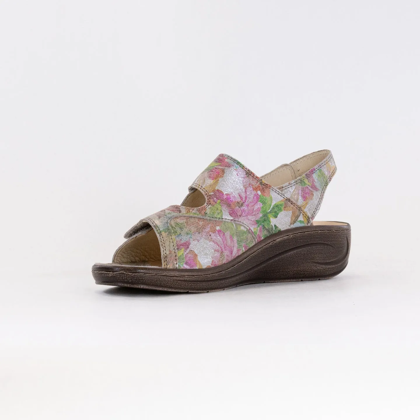 Fidelio Vienna Sandal (Women's) - Sesame Vilano Foot Relax
