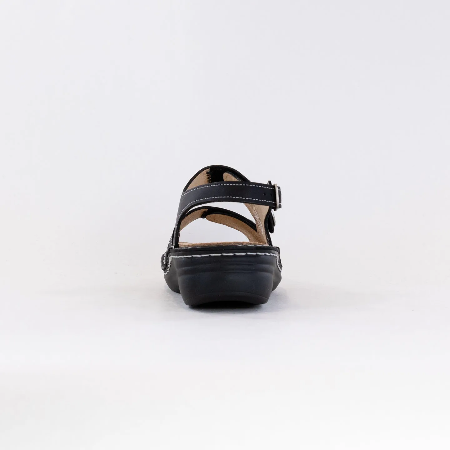 Finn Comfort Barbuda (Women's) - Black Light Soul