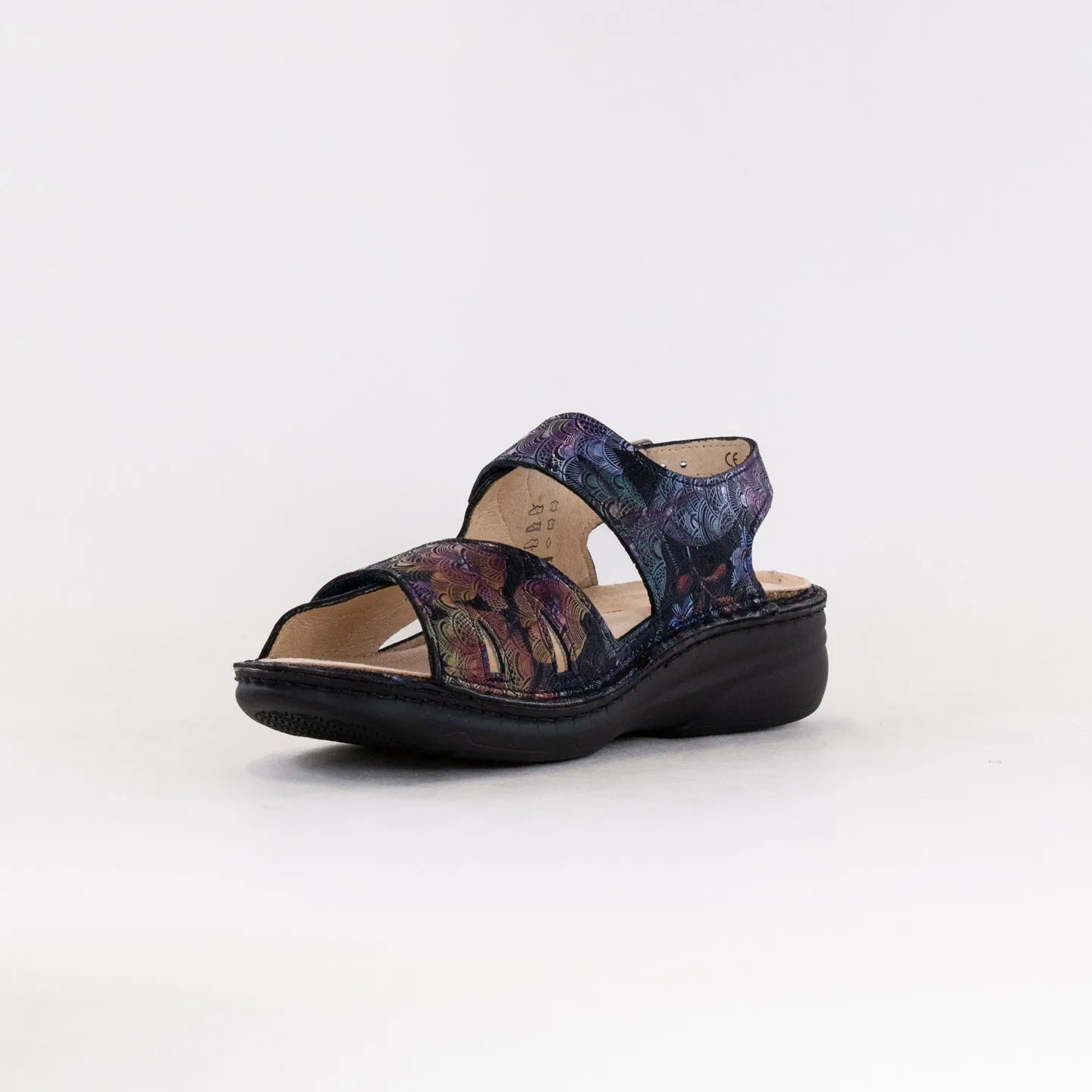 Finn Comfort Barbuda (Women's) - Irpino Dark Blue Free Ground