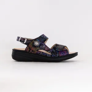 Finn Comfort Barbuda (Women's) - Irpino Dark Blue Home Feel