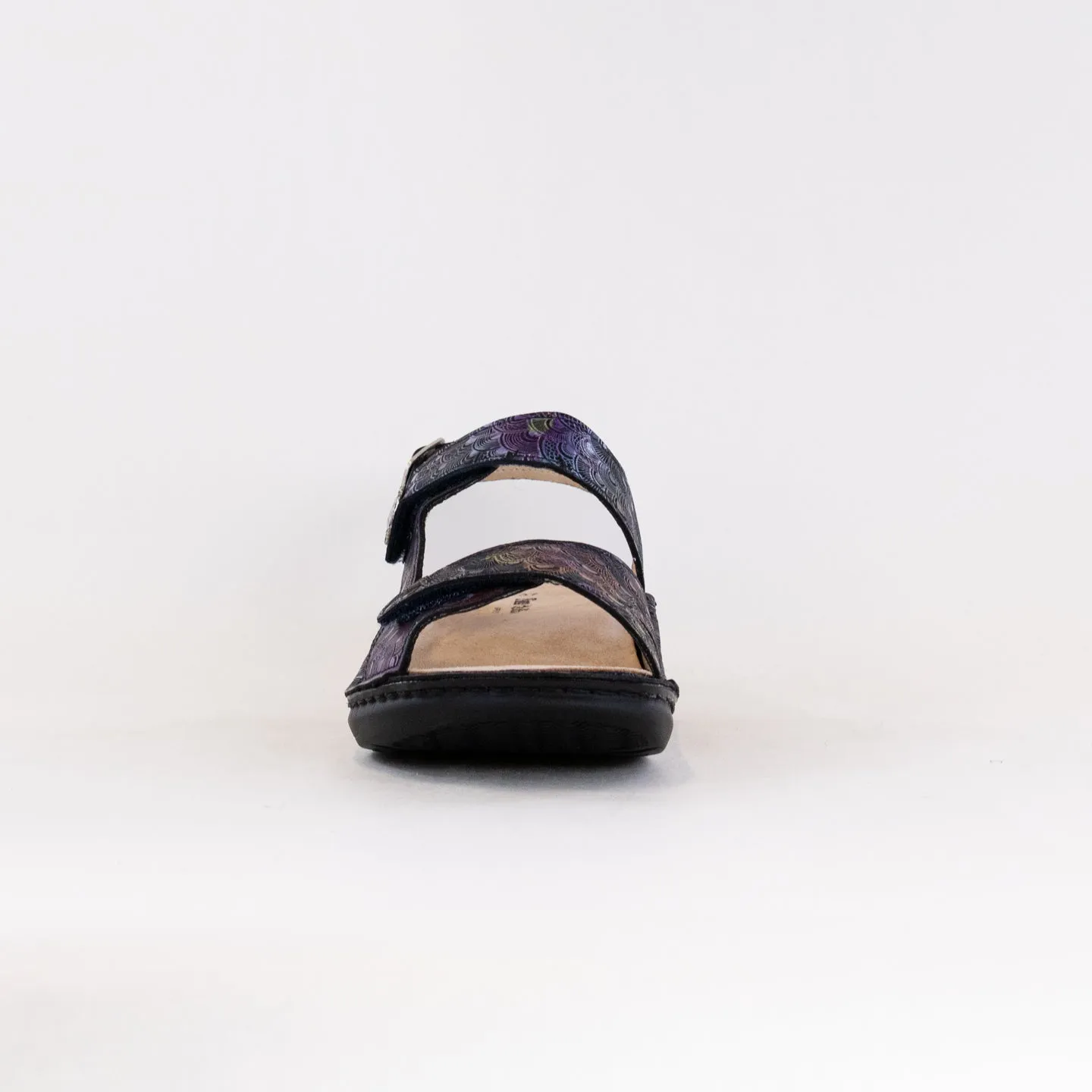Finn Comfort Barbuda (Women's) - Irpino Dark Blue Slow Living