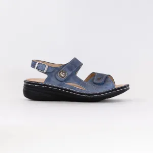 Finn Comfort Barbuda (Women's) - Jeans Beach Ready