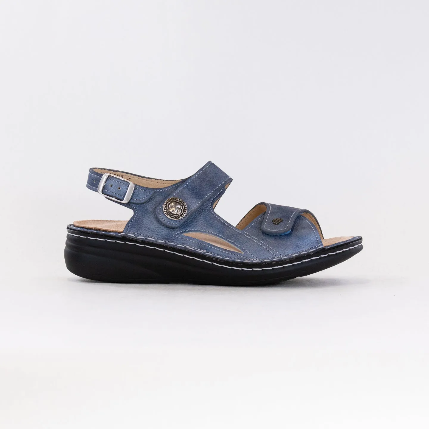 Finn Comfort Barbuda (Women's) - Jeans Beach Ready