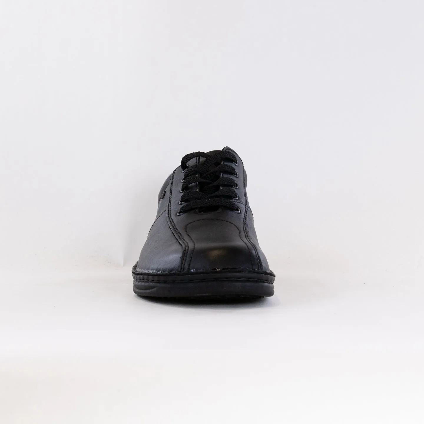 Finn Comfort Dijon (Men's) - Black Leather uphill ease