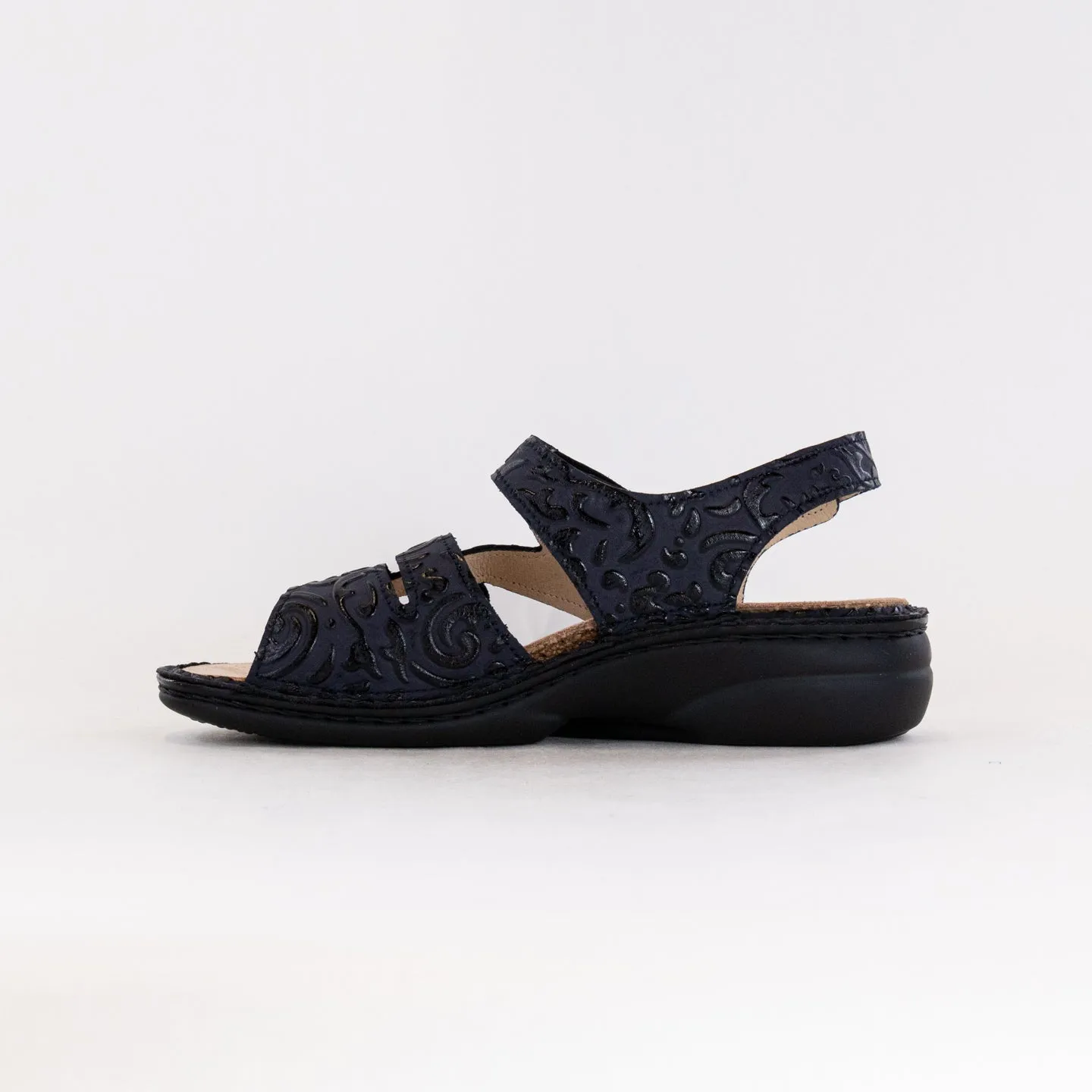 Finn Comfort Gomera-S (Women's) - Arabesque Blue Urban Cool