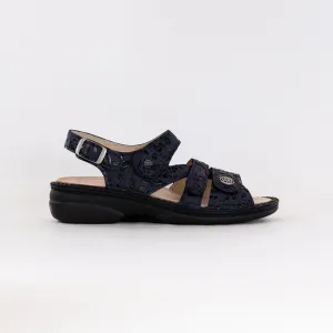 Finn Comfort Gomera-S (Women's) - Arabesque Blue Active Ease Finn Comfort Gomera-S (Women's) - Arabesque Blue Bare Essentials