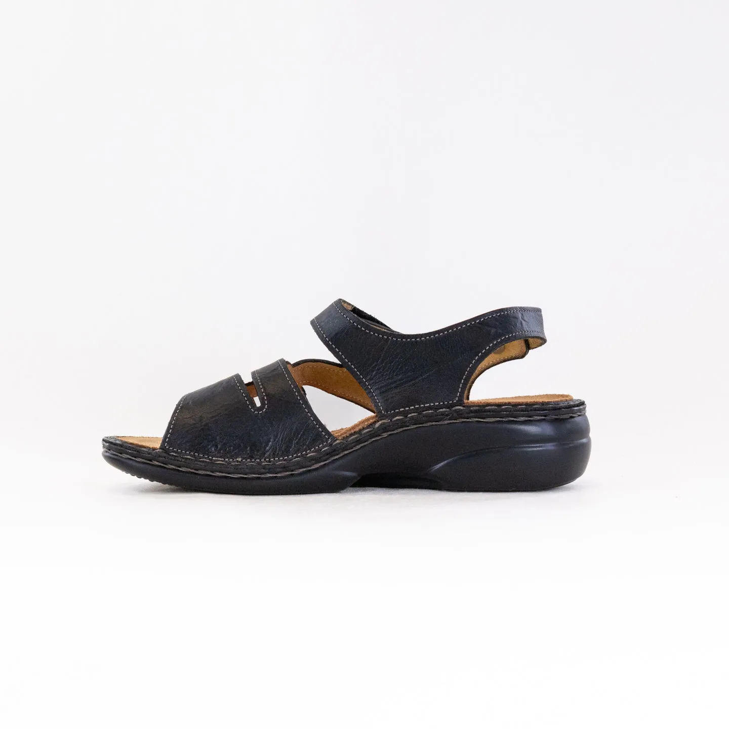Finn Comfort Gomera-S (Women's) - Black Motion Flow