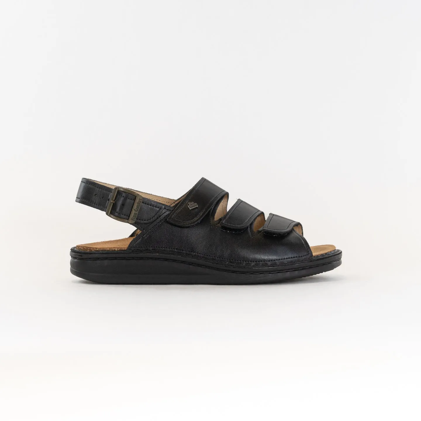 Finn Comfort Sylt (Women's) - Black Move Easy