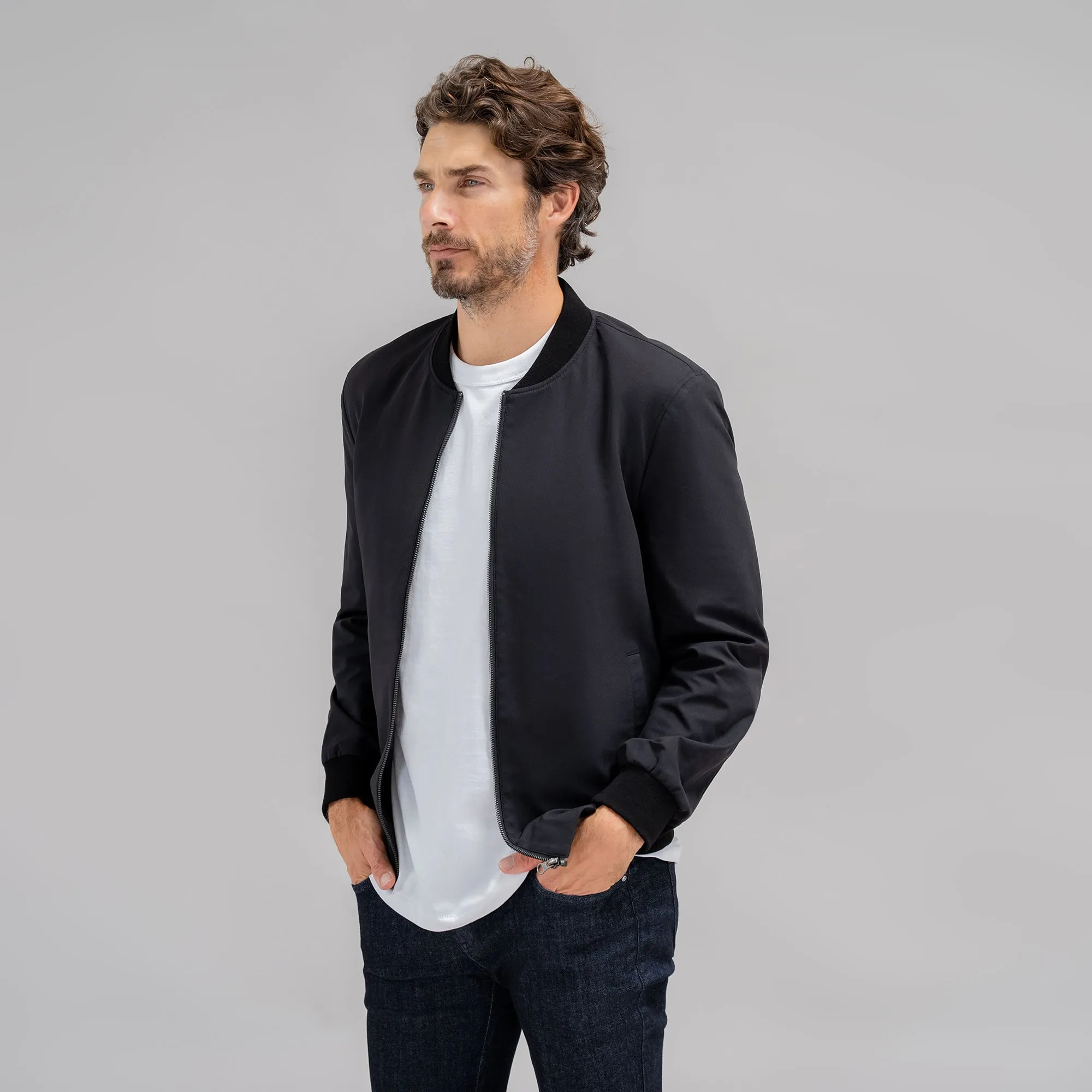 FlexTech Bomber - Black vibe spark