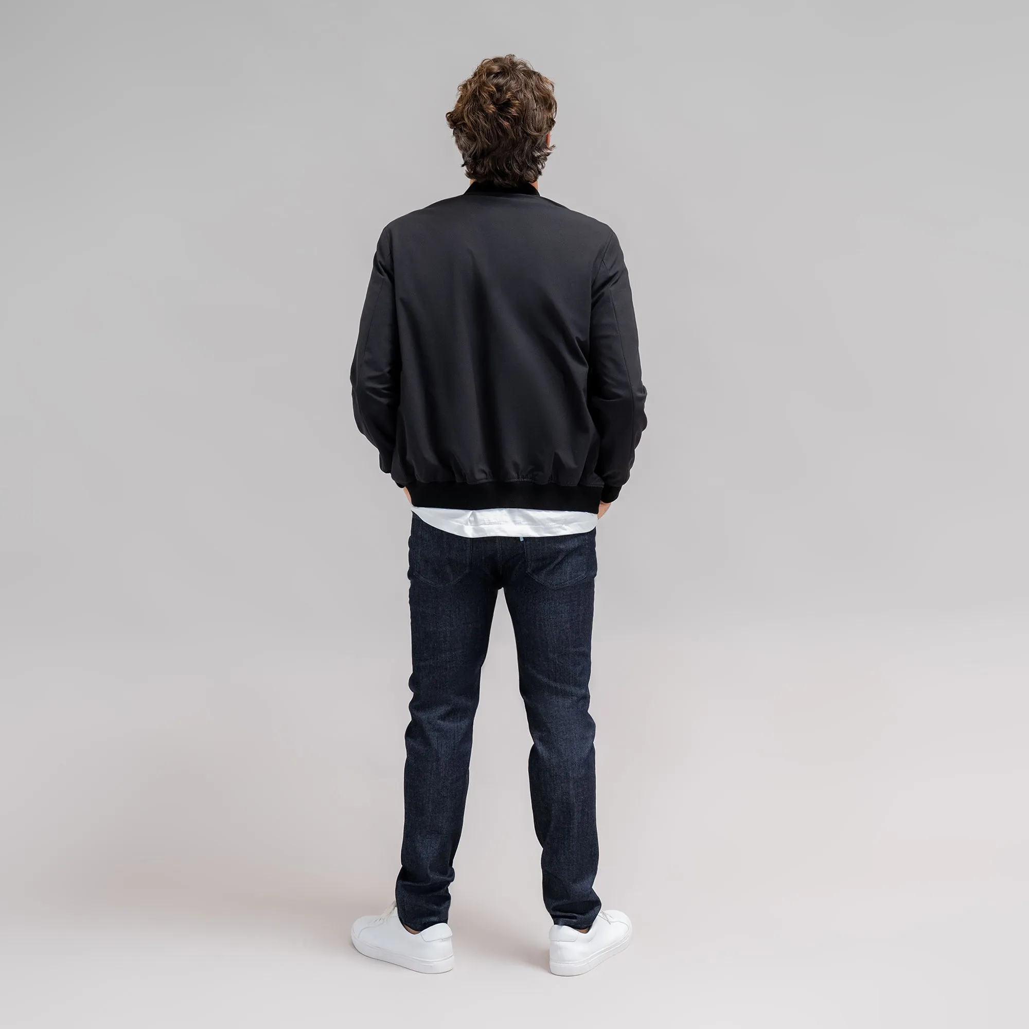 FlexTech Bomber - Black urban glow