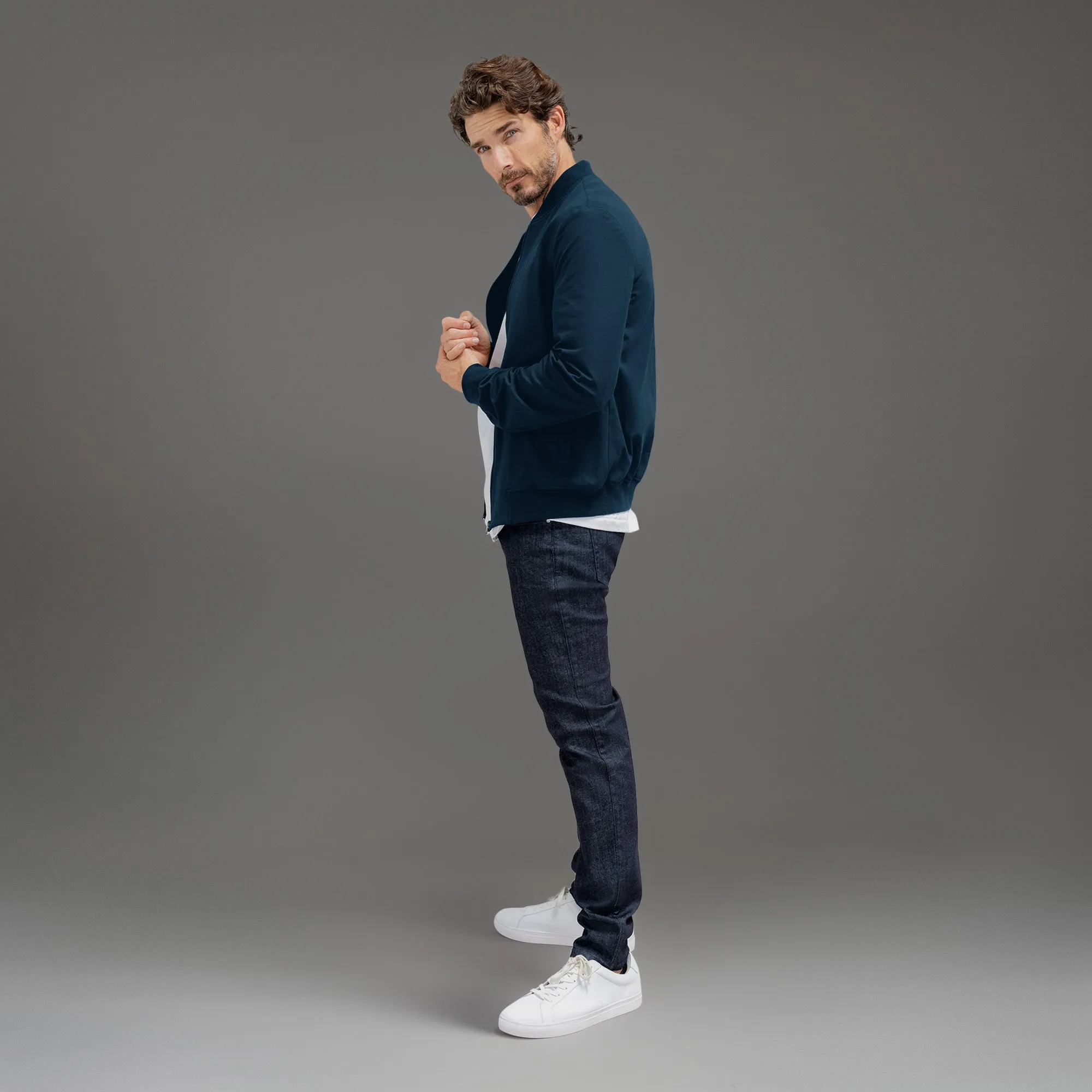 FlexTech Bomber - Nautical Blue soul feel