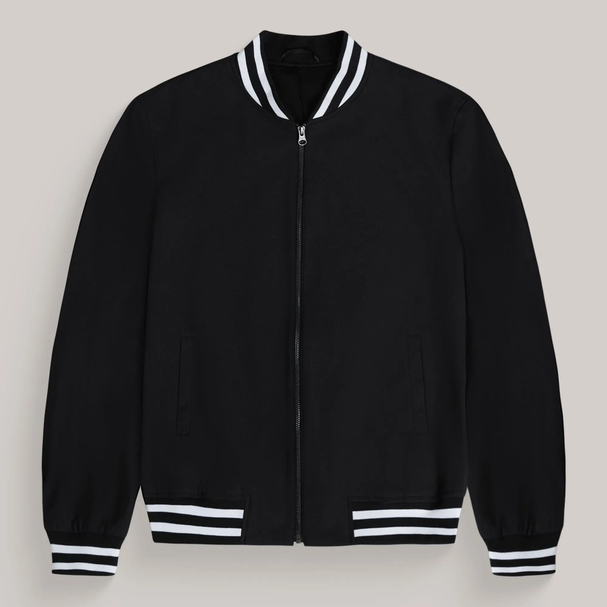 FlexTech Bomber - Varsity Black moon vibe