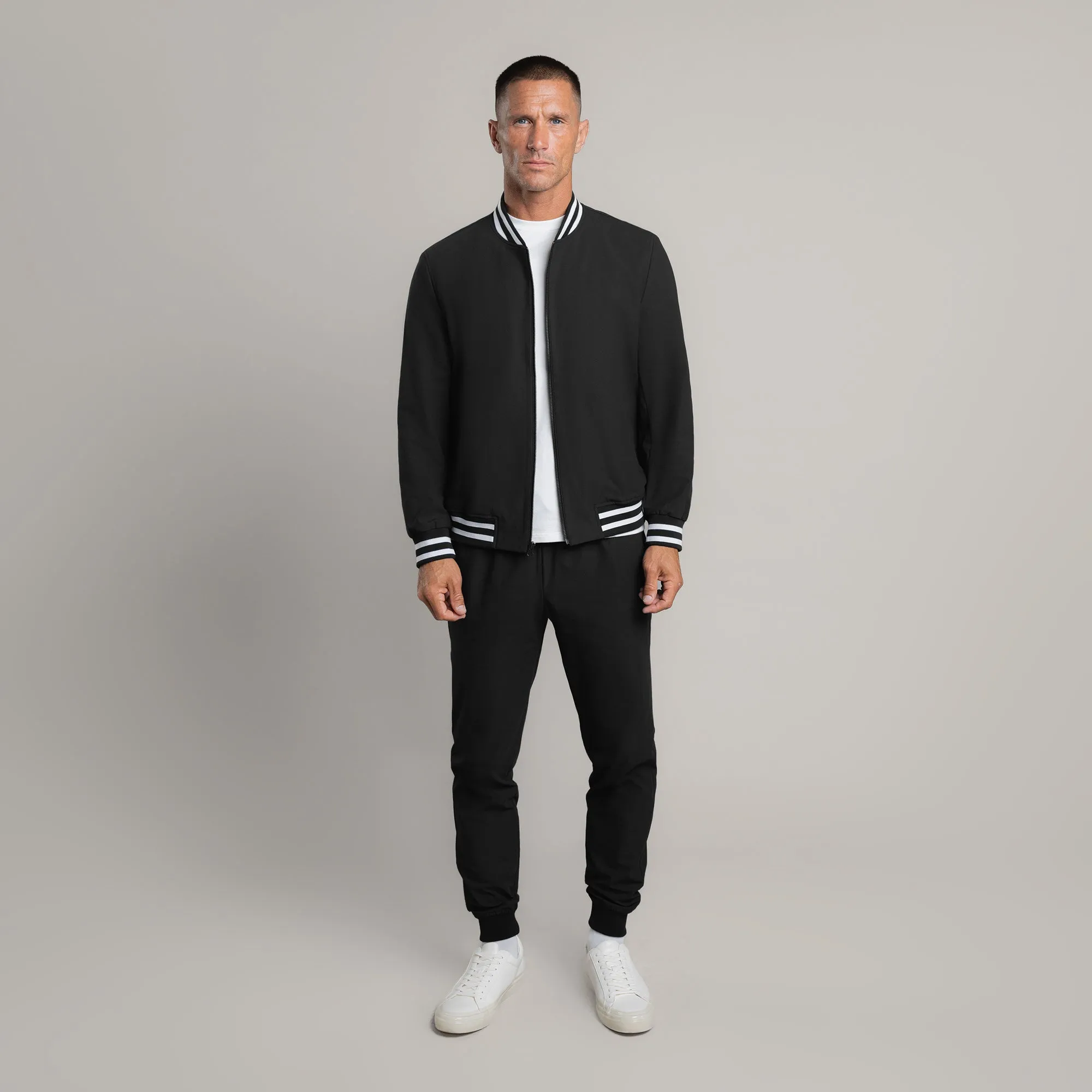 FlexTech Bomber - Varsity Black special tone