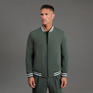 FlexTech Bomber - Varsity Moss sweet gesture