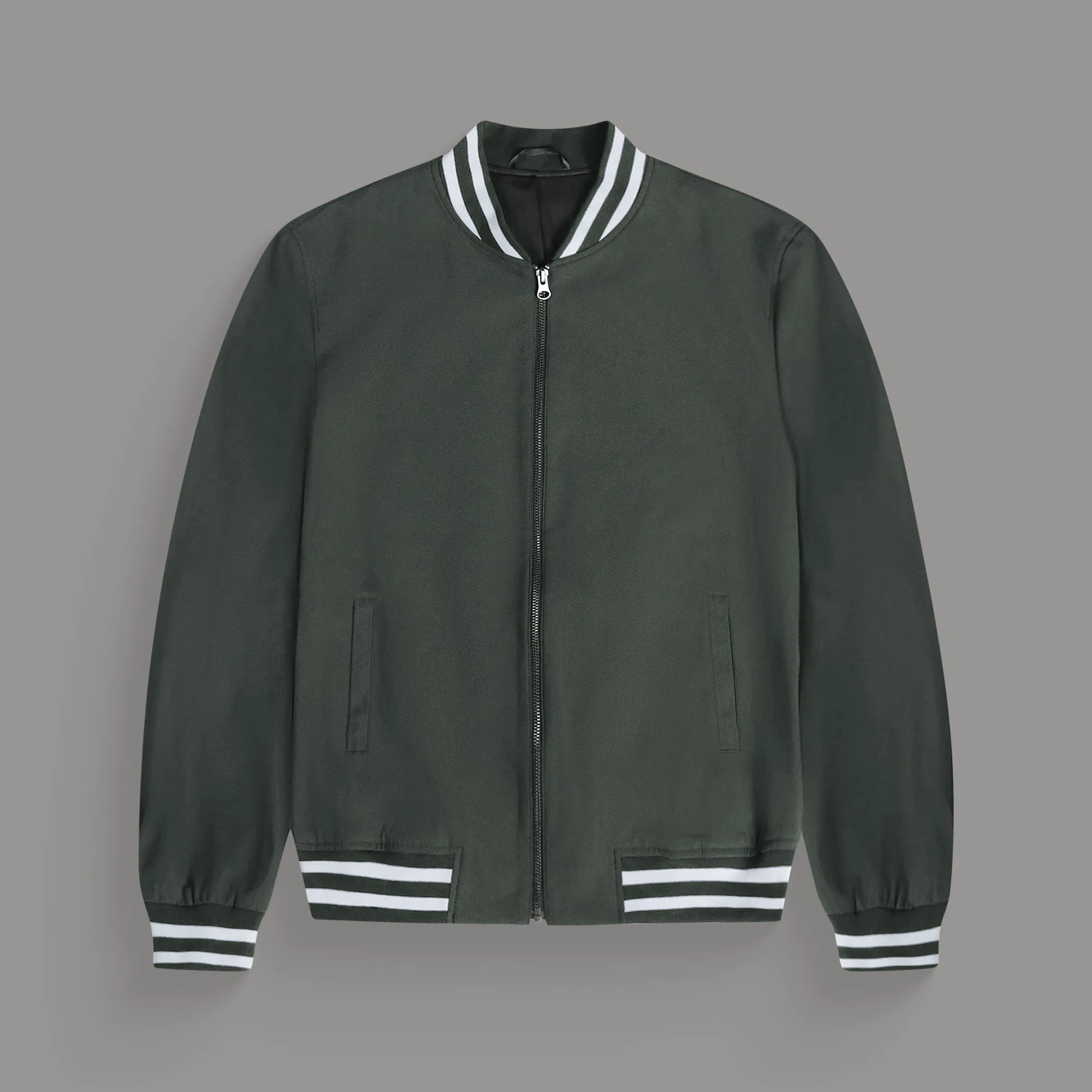 FlexTech Bomber - Varsity Moss zodiac sign