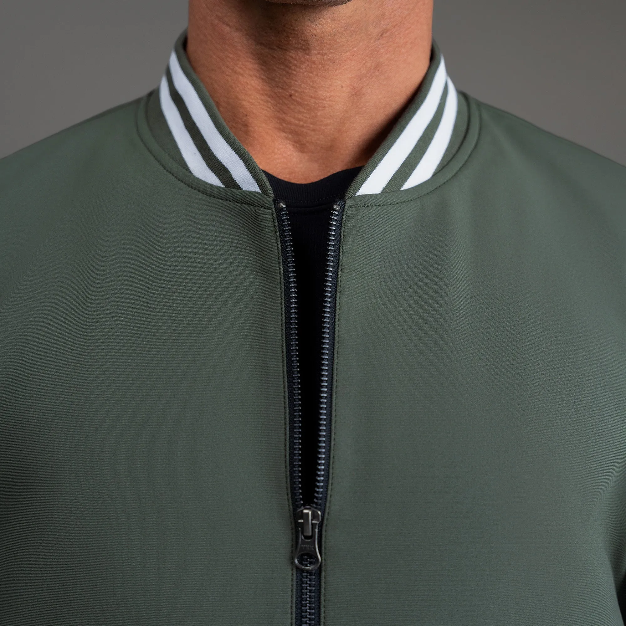 FlexTech Bomber - Varsity Moss role shift