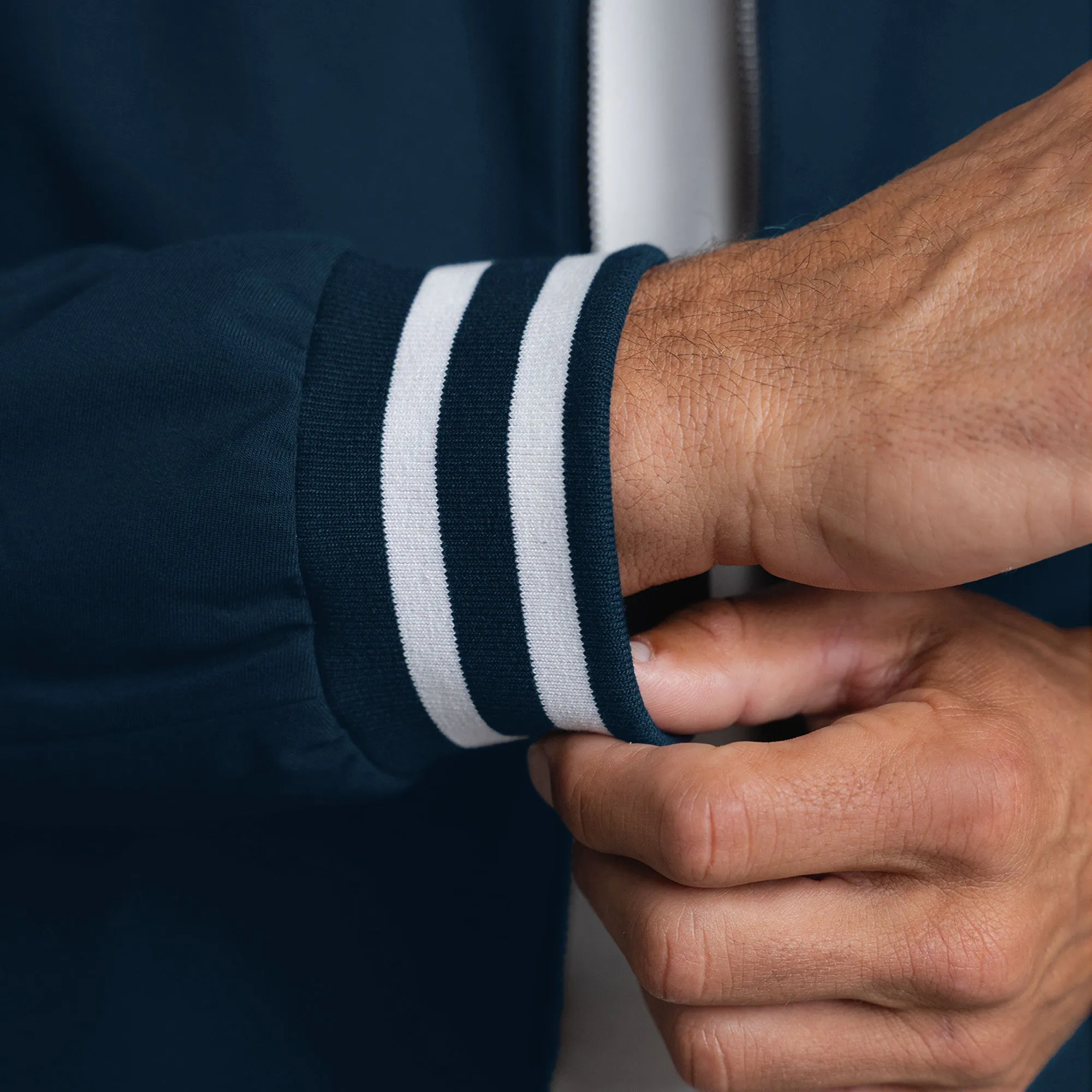 FlexTech Bomber - Varsity Nautical Blue charm box
