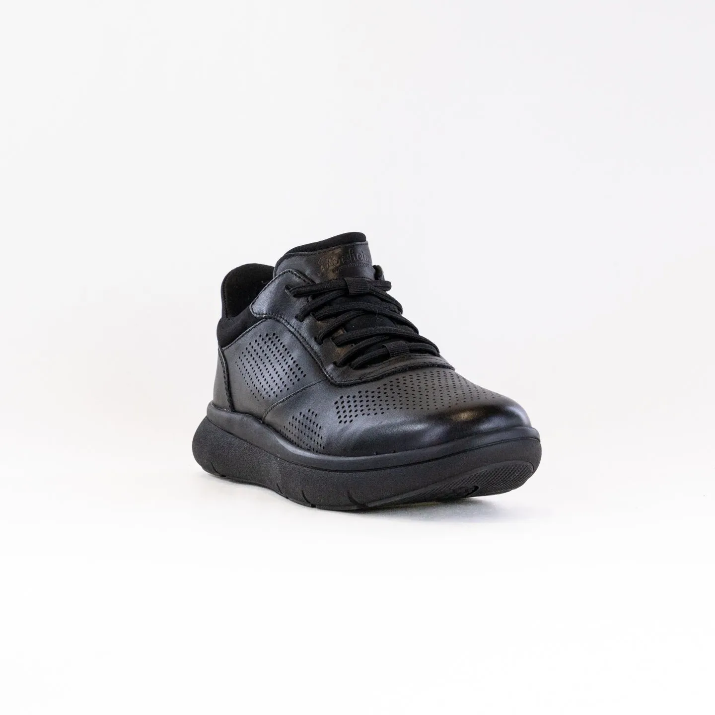 Florsheim Fleet Perf (Men's) - Black Smooth trail power