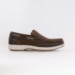 Florsheim Lakeside Moc Toe Slip On (Men's) - Brown Nubuck stable platform