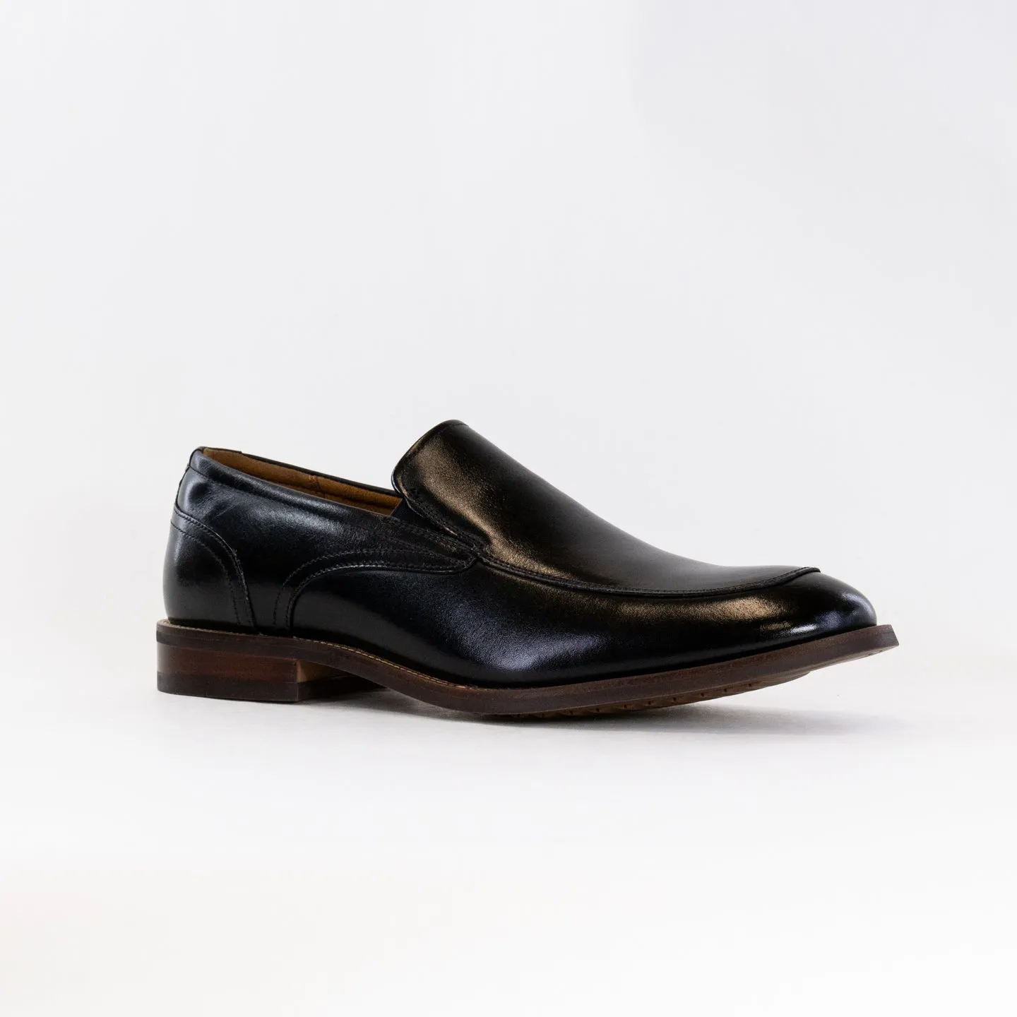 Florsheim Rucci Moc Toe Slip-On (Men's) - Black orthopedic friendly