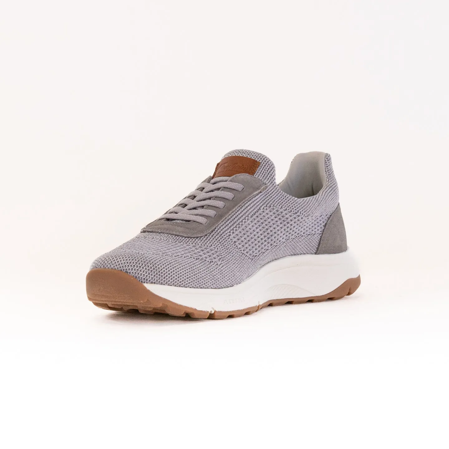 Florsheim Satellite Knit Elastic Lace Slip On (Men's) - Gray subtle detail