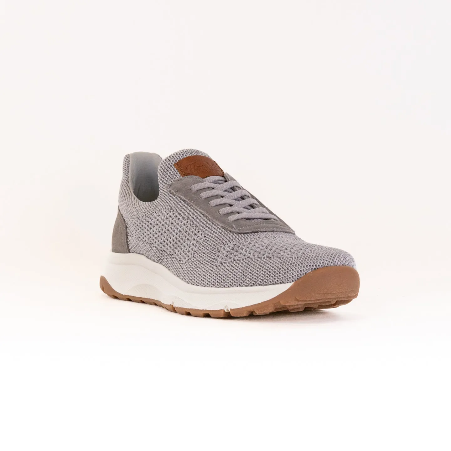 Florsheim Satellite Knit Elastic Lace Slip On (Men's) - Gray foot arch