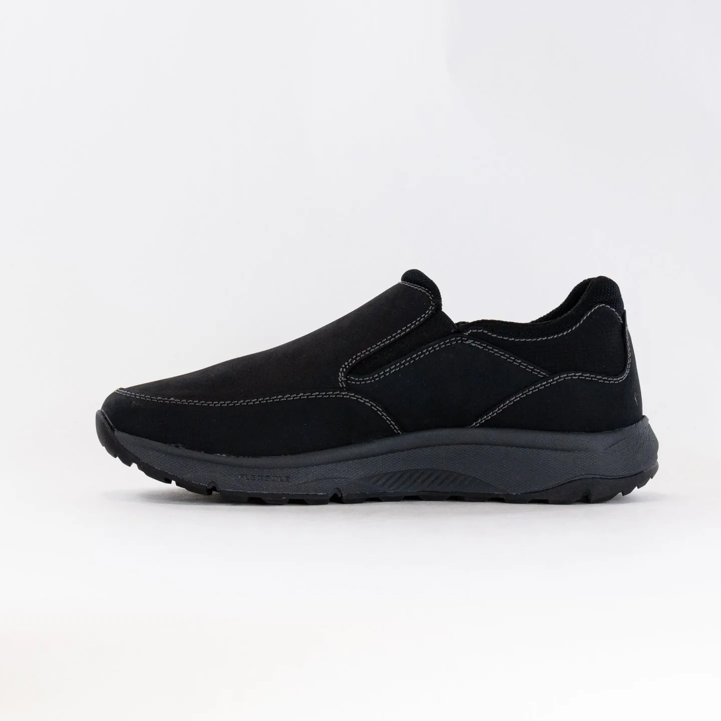 Florsheim Tread Lite Moc Toe Slip On (Men's) - Black firm terrain