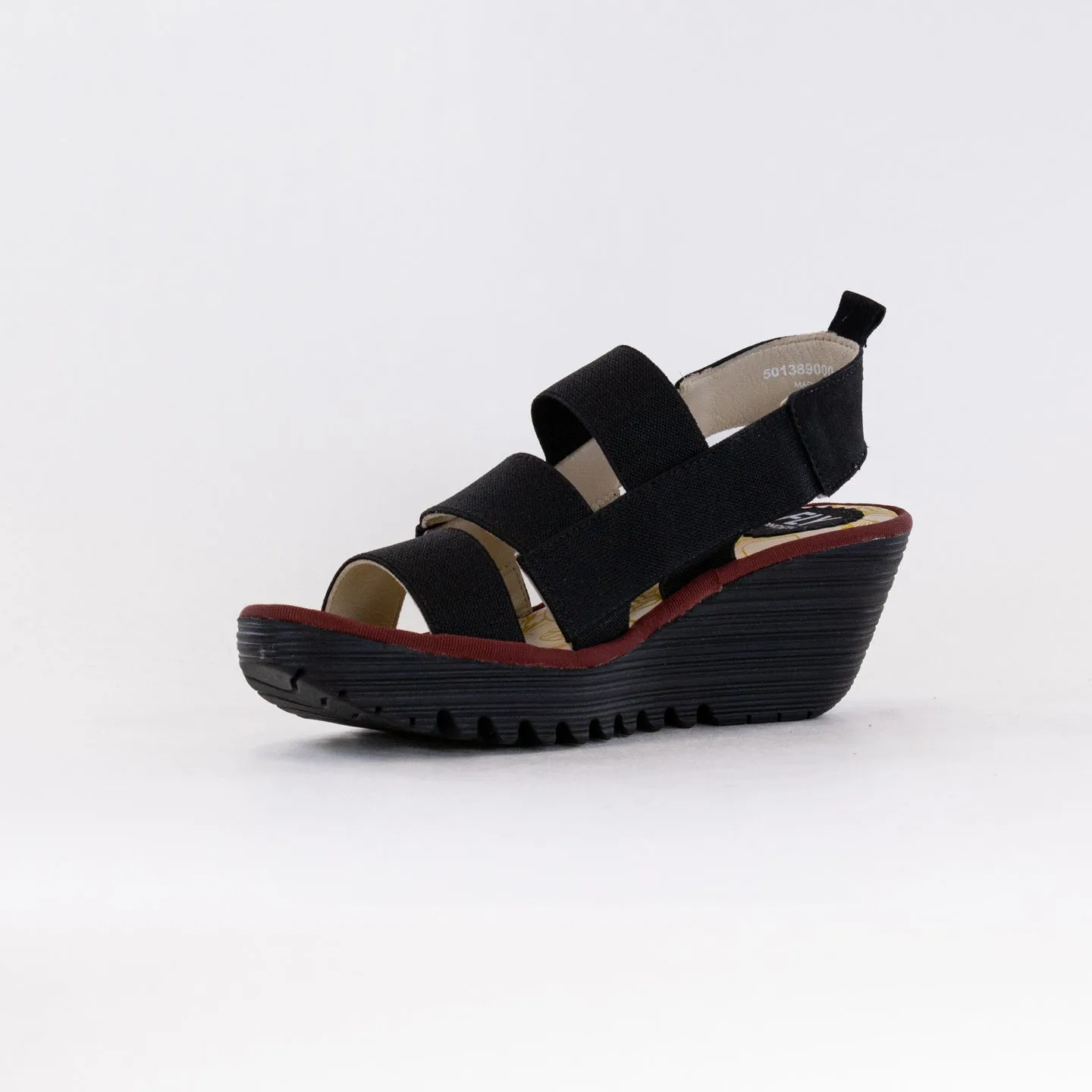 Fly London YERY389FLY (Women's) - Cupido Black Pool Day