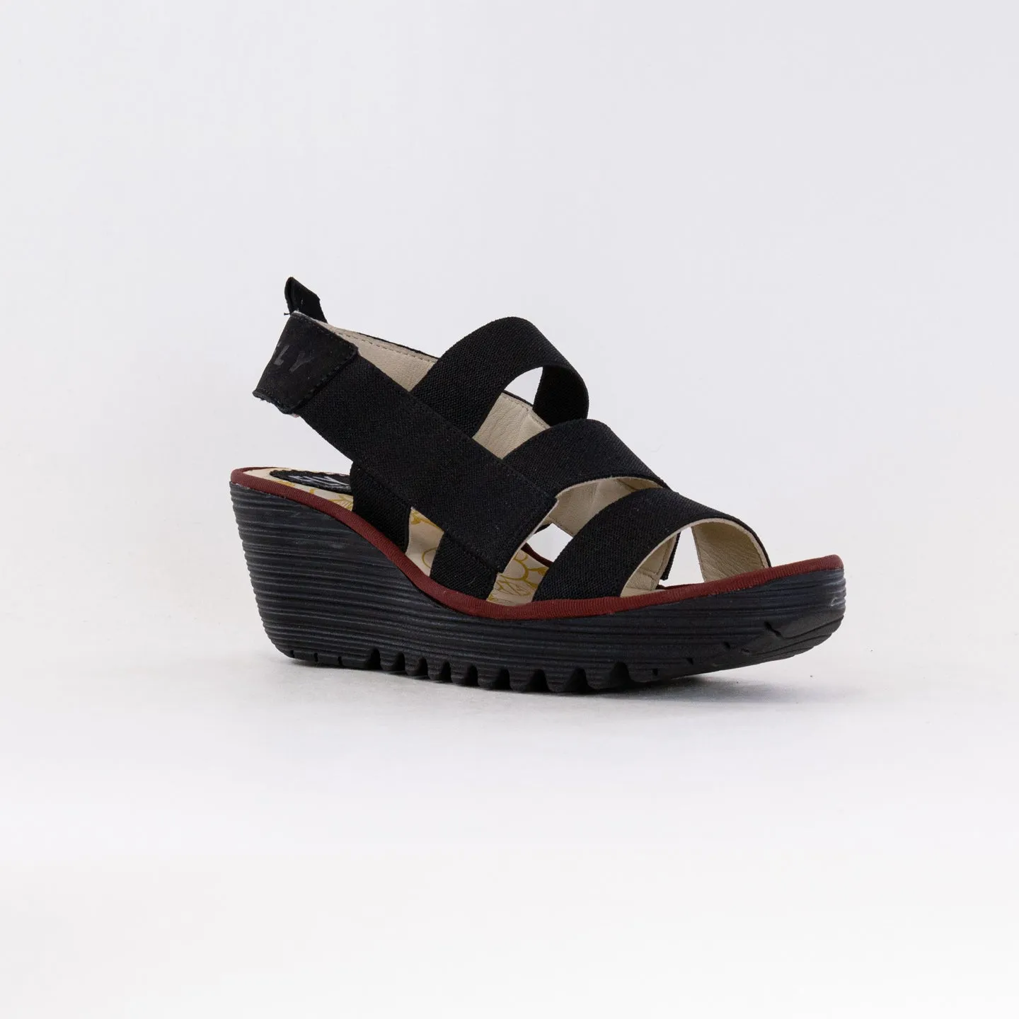 Fly London YERY389FLY (Women's) - Cupido Black Ground Touch