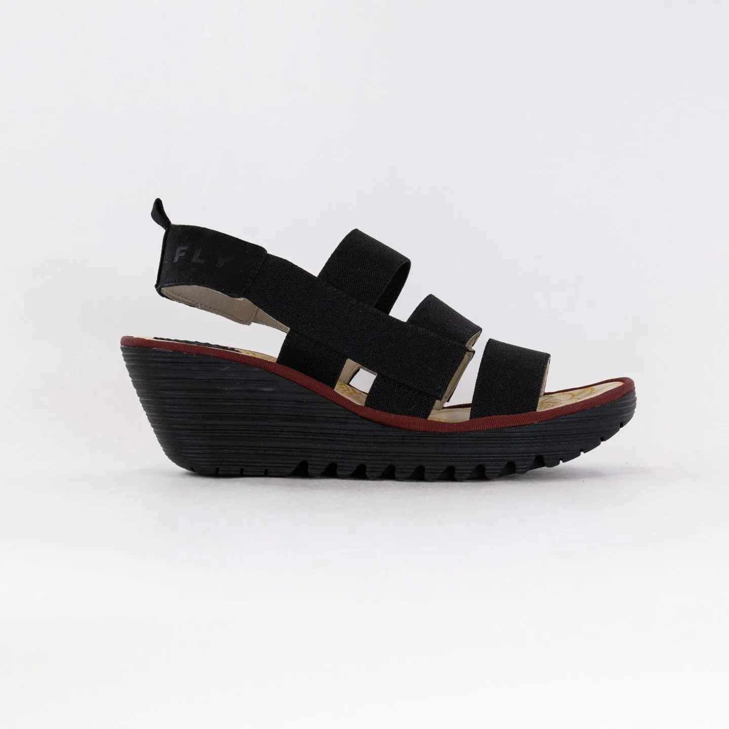 Fly London YERY389FLY (Women's) - Cupido Black Open Ride